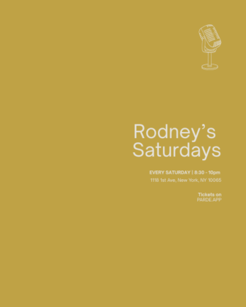 Rodney's Saturdays