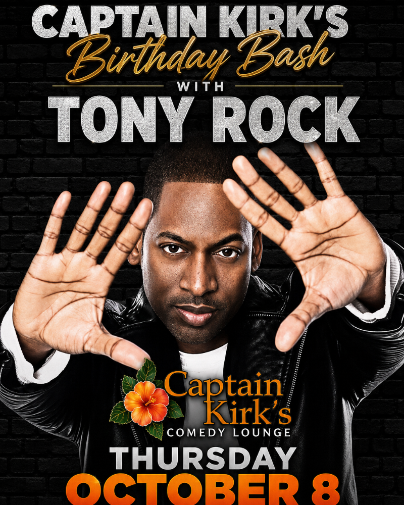 Captain Kirk’s Birthday Bash With Tony Rock