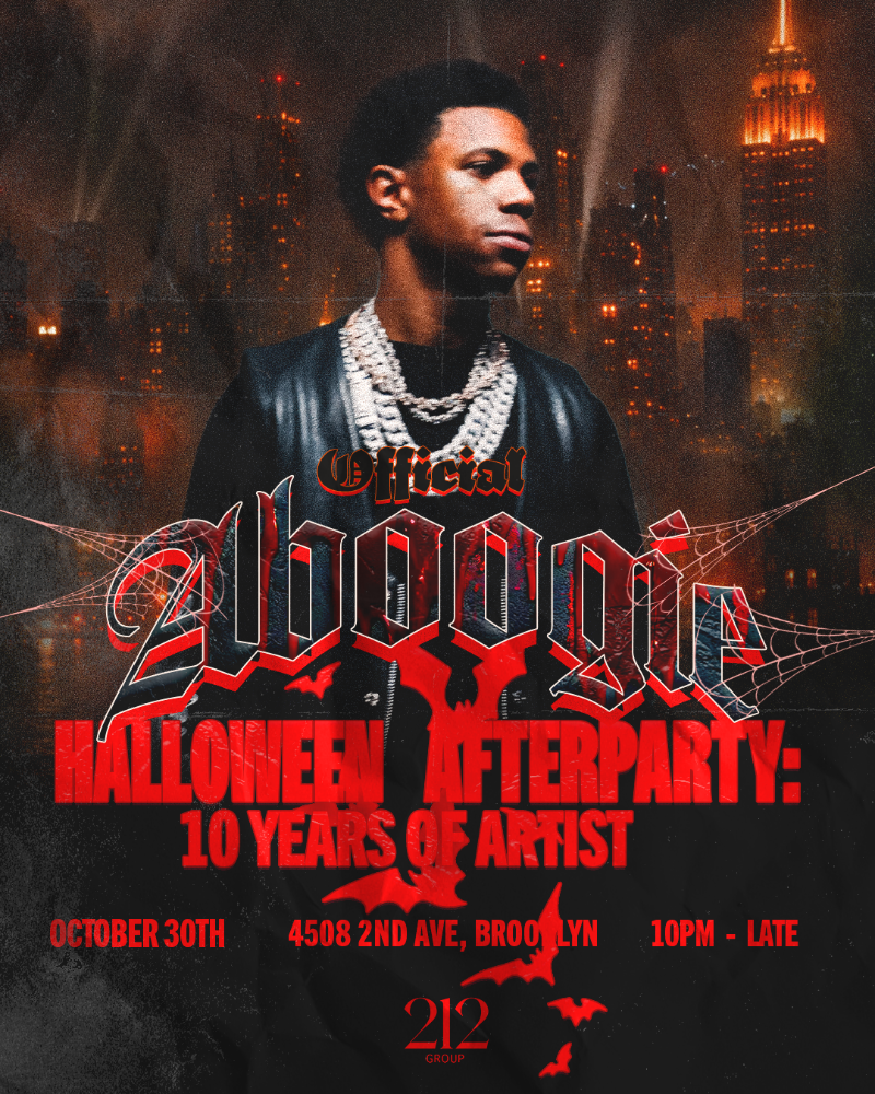 Official Aboogie Halloween Party : 10 Years of Artist 18+